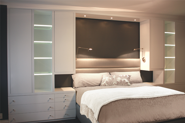 Amity Custom Built In Wall Unit