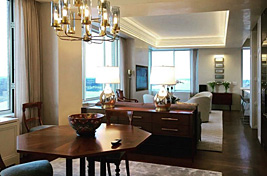 Custom upholstery by Bespoke by Luigi Gentile. Interiors: Renee Infantino