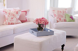 Custom Sullivan Bridgewater upholstered sofa with matching Bleeker Bridgewater swivel club chair and traditional styled square ottoman with walnut legs and castors. Upholstery by Bespoke by Luigi Gentile